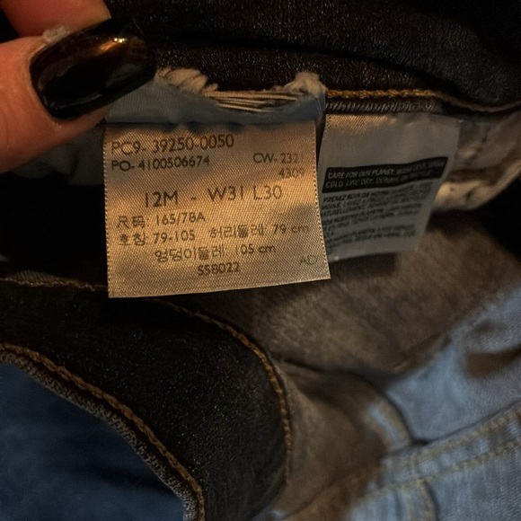 Men’s Levi Strauss‎ Straight Classic Jeans - Picture 6 of 6